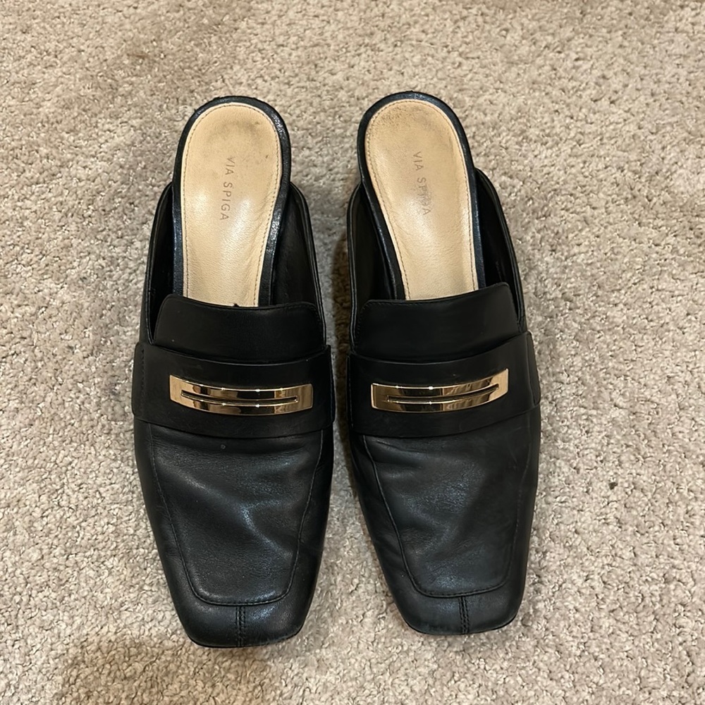 Via Spiga heeled mules